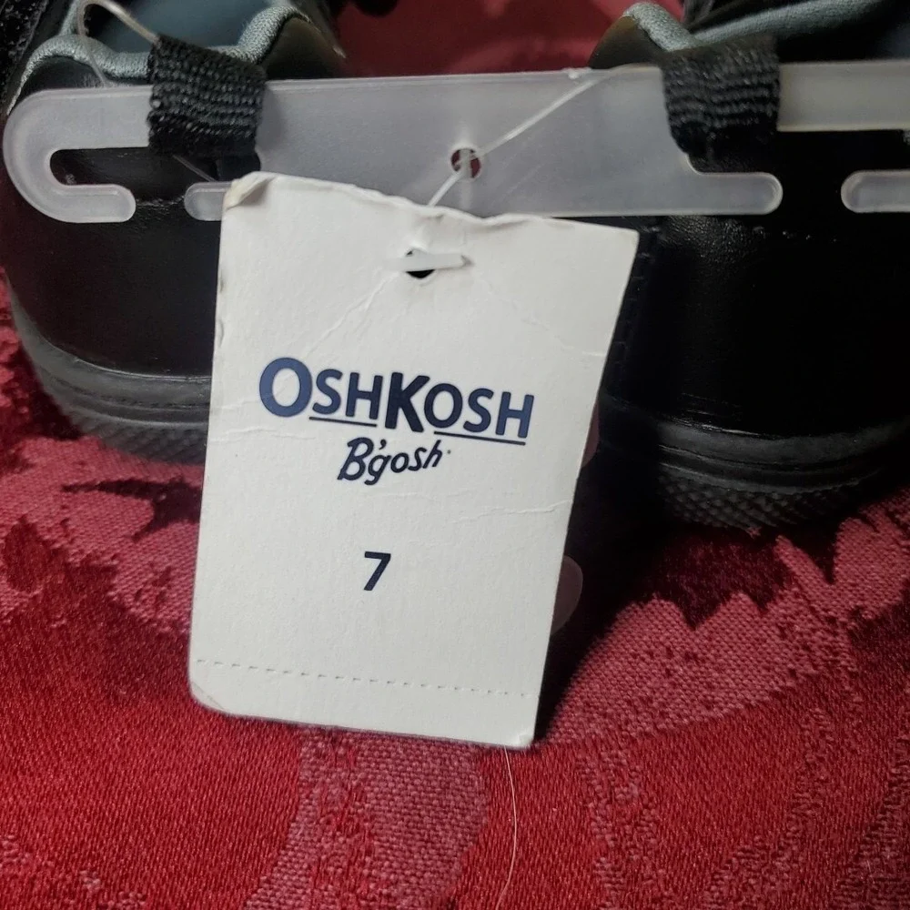 OshKosh 7 Mary Jane Kids‎ Black Piknic Uniform Dress Shoes OF20U02H School Shoes